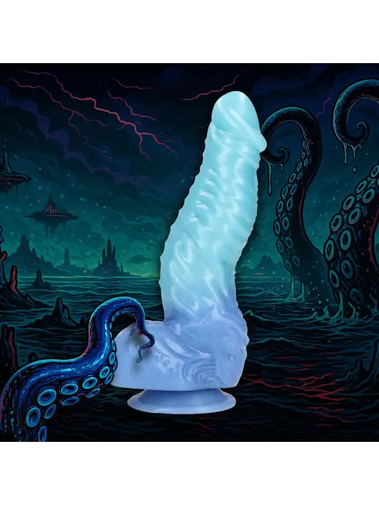 DEEP SEA HYDRA - SILICONE DILDO - BLUE