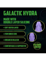 GALACTIC HYDRA - SILICONE DILDO - PURPLE/BLUE