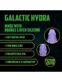 GALACTIC HYDRA - SILICONE DILDO - PURPLE/BLUE