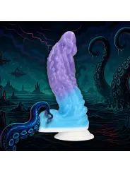 GALACTIC HYDRA - SILICONE DILDO - PURPLE/BLUE