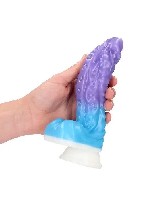 GALACTIC HYDRA - SILICONE DILDO - PURPLE/BLUE
