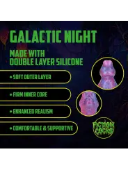 GALACTIC NIGHT FIEND - SILICONE DILDO - PURPLE