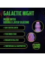 GALACTIC NIGHT FIEND - SILICONE DILDO - PURPLE