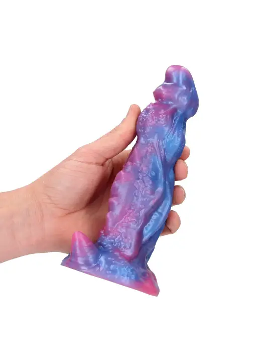 GALACTIC NIGHT FIEND - SILICONE DILDO - PURPLE