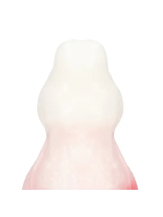 SPACE NIGHT FIEND - SILICONE DILDO - RED/WHITE
