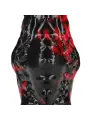 HELL NIGHT FIEND - SILICONE DILDO - RED/BLACK