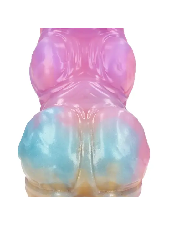 RAINBOW INVADER - SILICONE DILDO - RAINBOW