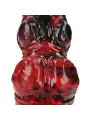 HELL INVADER - SILICONE DILDO - RED/BLACK