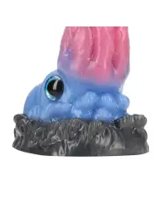 KRAKEN'S LICK - SILICONE DILDO - BLUE/RED