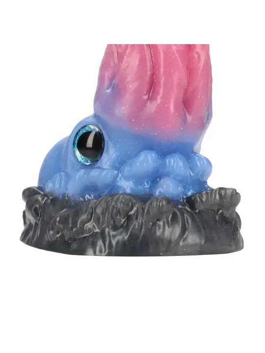 KRAKEN'S LICK - SILICONE DILDO - BLUE/RED