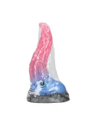 KRAKEN'S LICK - SILICONE DILDO - BLUE/RED