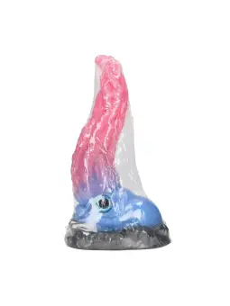 KRAKEN'S LICK - SILICONE DILDO - BLUE/RED