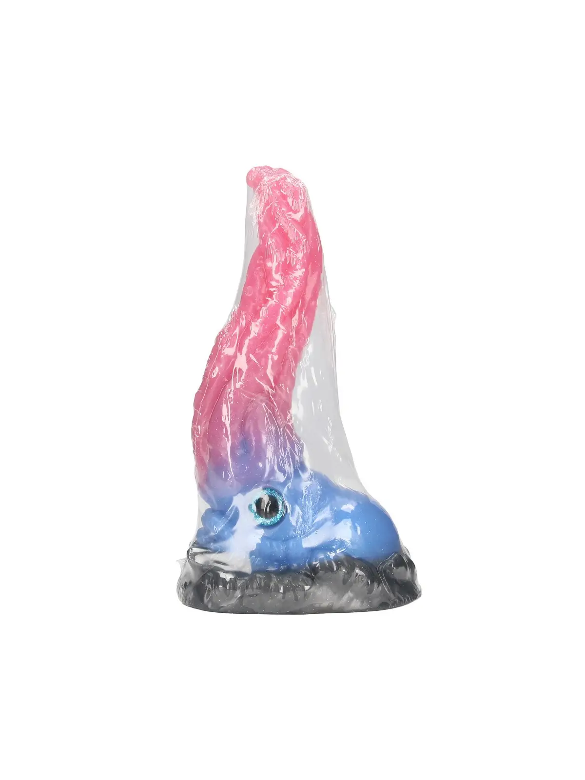 KRAKEN'S LICK - SILICONE DILDO - BLUE/RED