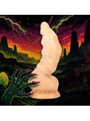 GOLDEN ALIEN INVADER - SILICONE DILDO - GOLDEN