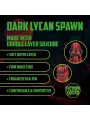 DARK LYCAN SPAWN - SILICONE DILDO - RED/BLACK