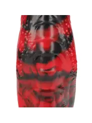 DARK LYCAN SPAWN - SILICONE DILDO - RED/BLACK
