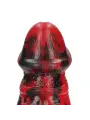 DARK LYCAN SPAWN - SILICONE DILDO - RED/BLACK