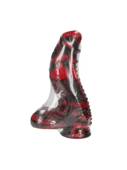 DARK LYCAN SPAWN - SILICONE DILDO - RED/BLACK