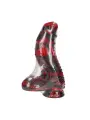 DARK LYCAN SPAWN - SILICONE DILDO - RED/BLACK