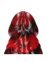 DEMON MASTER - SILICONE DILDO - RED/BLACK