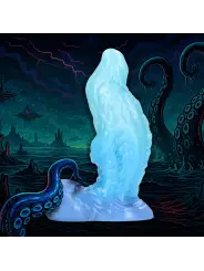 AQUATIC RAVAGER - SILICONE DILDO - BLUE