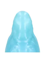 AQUATIC RAVAGER - SILICONE DILDO - BLUE
