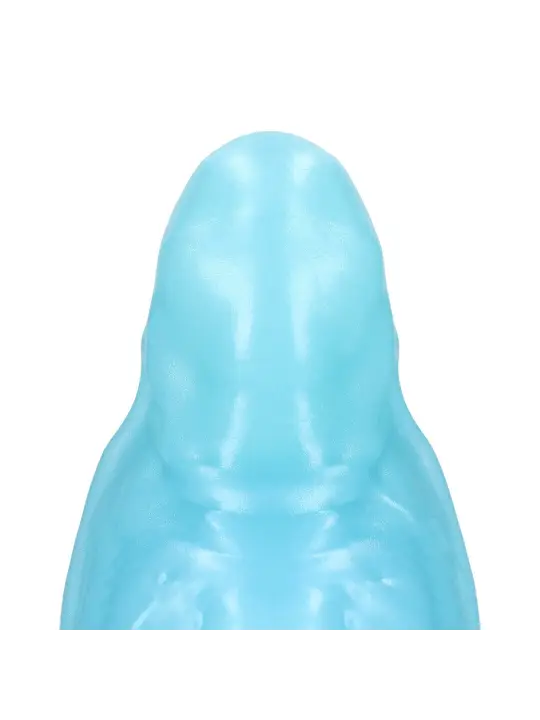 AQUATIC RAVAGER - SILICONE DILDO - BLUE