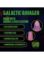GALACTIC RAVAGER - SILICONE DILDO - PURPLE