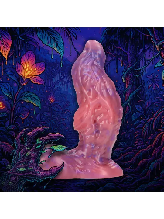 GALACTIC RAVAGER - SILICONE DILDO - PURPLE
