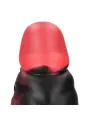 INFERNAL DEMON - SILICONE DILDO - RED/BLACK
