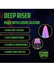 DEEP RISER - SILICONE DILDO - PURPLE