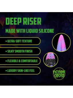 DEEP RISER - SILICONE DILDO - PURPLE