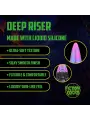 DEEP RISER - SILICONE DILDO - PURPLE