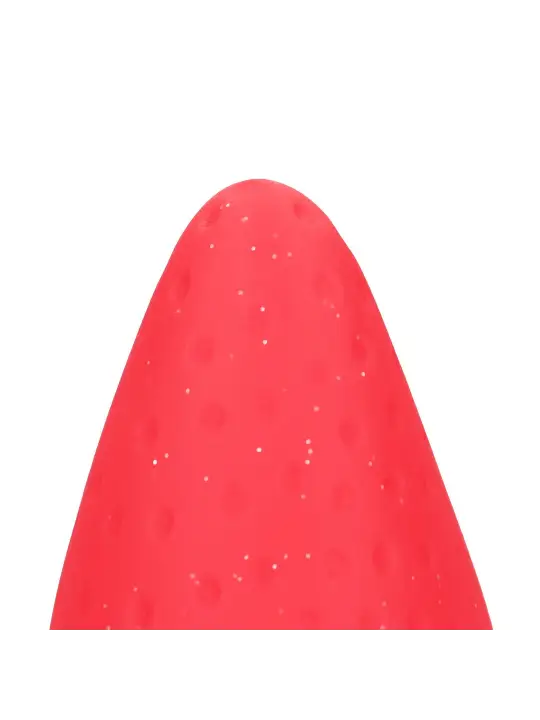 WHIPPED BERRY - SILICONE BUTT PLUG - RED/YELLOW