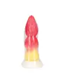 WHIPPED BERRY - SILICONE BUTT PLUG - RED/YELLOW