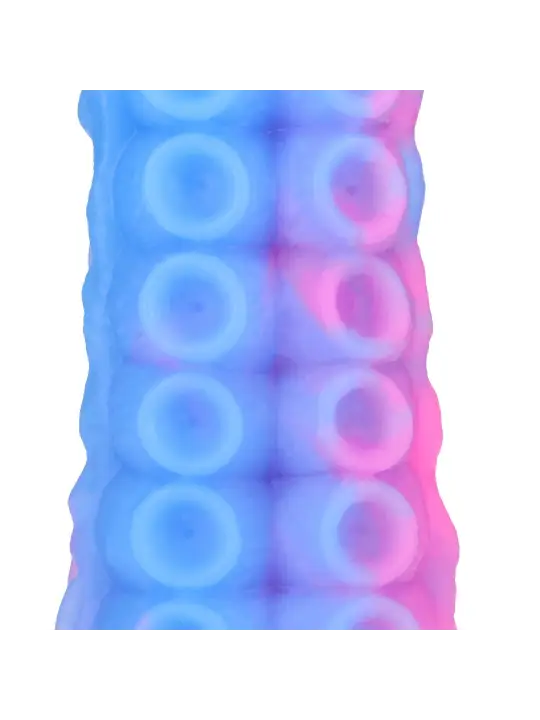 TENTACLE SERPENT - ANAL SNAKE - 19.7 / 50 CM - PURPLE/BLUE