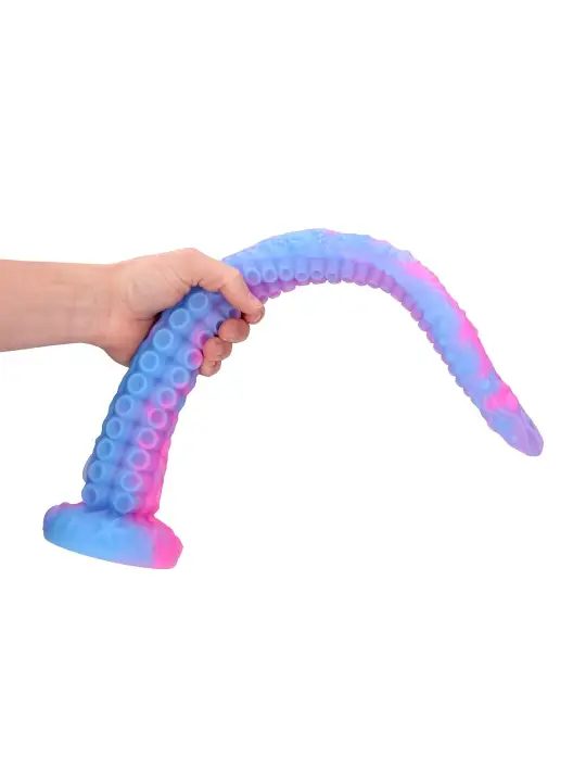 TENTACLE SERPENT - ANAL SNAKE - 19.7 / 50 CM - PURPLE/BLUE