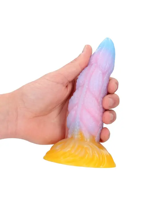 RAINBOW STALLION - SILICONE BUTT PLUG - RAINBOW