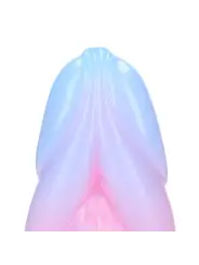 RAINBOW CANINE - SILICONE BUTT PLUG - RAINBOW