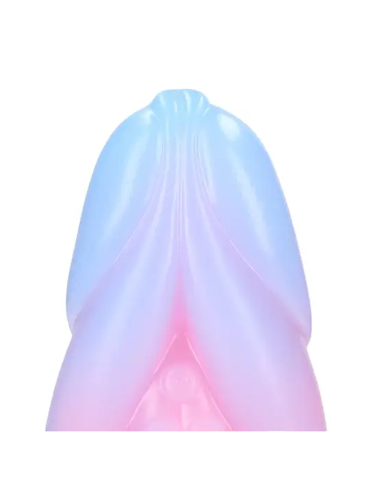 RAINBOW CANINE - SILICONE BUTT PLUG - RAINBOW