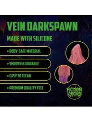 VEIN DARKSPAWN - SILICONE BUTT PLUG - PURPLE