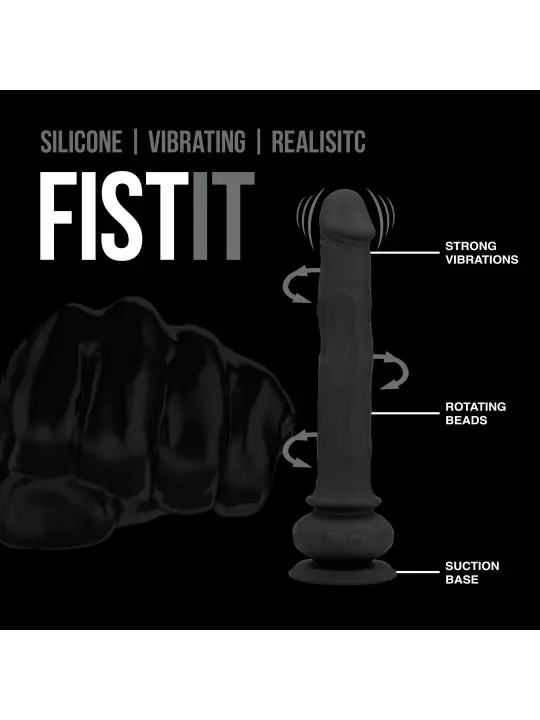 VIBRATING REALISTIC WAVE RIDER - BLACK