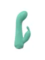 MINI DUAL RABBIT VIBRATOR - GREEN