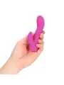 MINI CURVED RABBIT VIBRATOR - PINK