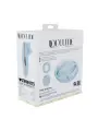 DREAMSICLE - COMPACT AIRTAP VIBRATOR WITH TWO HEAD ATTACHMENTS - BLUE