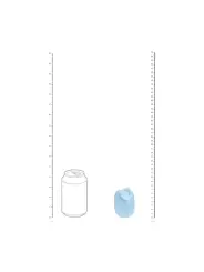 DREAMSICLE - COMPACT AIRTAP VIBRATOR WITH TWO HEAD ATTACHMENTS - BLUE