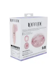 DREAMSICLE - COMPACT AIRTAP VIBRATOR WITH TWO HEAD ATTACHMENTS - PINK
