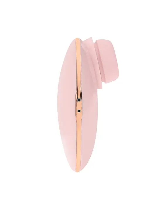 DREAMSICLE - COMPACT AIRTAP VIBRATOR WITH TWO HEAD ATTACHMENTS - PINK