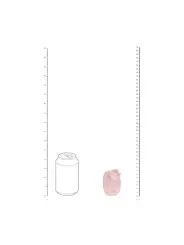 DREAMSICLE - COMPACT AIRTAP VIBRATOR WITH TWO HEAD ATTACHMENTS - PINK