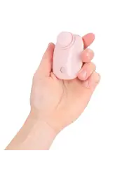 DREAMSICLE - COMPACT AIRTAP VIBRATOR WITH TWO HEAD ATTACHMENTS - PINK